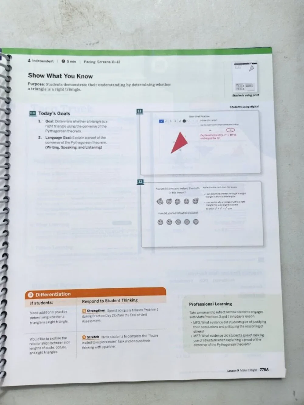 Amplify Desmos Math Grade 8 Volume 2 California Teacher Edition Book Answer Answ